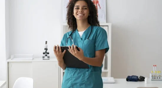 Aluna do curso de pós-graduação de enfermagem na Faveni