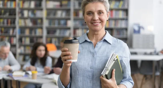 Professora formada com pós-graduação na Faveni